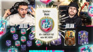 FIFA 23: RANDOM FUT FANTASY / WC HERO PICK Squad Builder Battle 😱😍