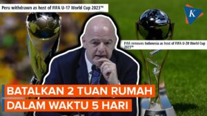 FIFA Batalkan Piala Dunia di Indonesia dan Peru dalam Waktu 5 Hari