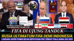 FIFA,ISRAEL Diujung Tanduk❗️Rusia & Mesir Nyatakan Diri Sasar FIFA Demi Kesetaraan Palestina