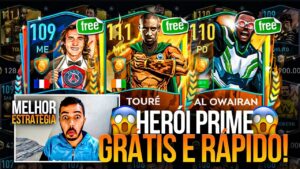 HERÓIS PRIME 111 GRÁTIS! 😱 COMO PEGAR HERÓI PRIME FREE & RÁPIDO 🔥 | ESTRATÉGIA TOP - FIFA MOBILE 23