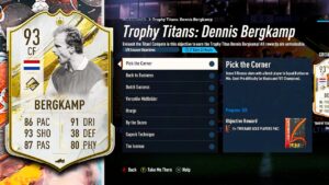 HOW TO COMPLETE TROPHY TITANS DENNIS BERGKAMP OBJECTIVES FAST! FIFA 23