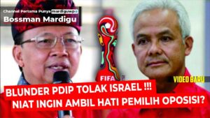 INTRIK DIBALIK TOLAK TIMNAS ISRAEL BUAT APA? KONSTITUSI ?! FIFA WORLD CUP U20 BATAL - Mardigu Wowiek