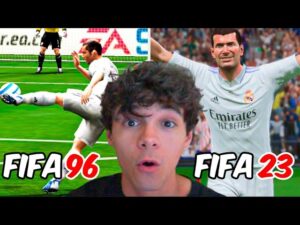 ¡JUEGO CON ZIDANE EN TODOS LOS FIFA!