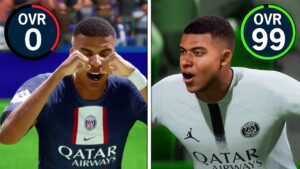 MBAPPE 0 OVERALL OLDU! // HER GOL +1 OVERALL ARTIYOR! // FIFA 23 KARİYER MODU