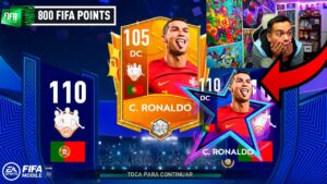 🐐 ME SALE NUEVO CRISTIANO RONALDO de PORTUGAL en ESTE PACK OPENING de FIFA MOBILE *800 Fifa Points*