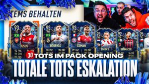 OMGGG!! 30x TOTS im PACK 😱😍 Erstes TOTS Pack Opening mit @GamerBrother 🔥 FIFA 23