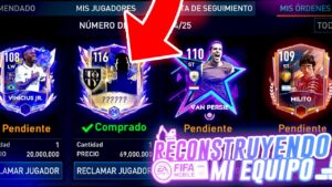 😱 RECONSTRUYENDO MI EQUIPO EN FIFA MOBILE !!! FICHAMOS UN RAPIDO Y FURIOSO ⚡