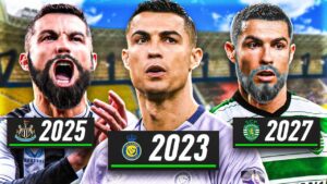 Restliche KARRIERE von RONALDO simuliert...😲 FIFA 23