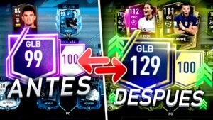 😱 SUBI EL GRL DE UN SUSCRIPTOR EN FIFA MOBILE !!! MEJORE SU CUENTA Y LE REGALE TODO !!!