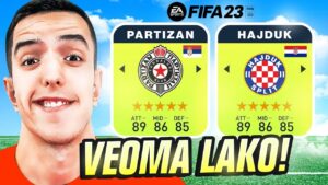 UBACILI SU HRVATSKU I SRPSKU LIGU U FIFU! FIFA 23 MOD