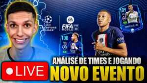 VOLTEI DENOVO! DOMINGOU UCL!!!🔴 ANALISE de TIMES, DICAS, MERCADO, 1X1 & MAIS🔥AO VIVO FIFA MOBILE 23