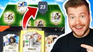 ZROBIŁEM DRAFT z KAŻDĄ IKONĄ w FIFA 23!