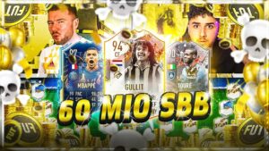 es geht zu weit ☠☠️ 60 MIO Coins Squad Builder Battle in FIFA 23 😱😱