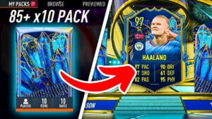4 TOTS CARDS IN 1 PACK & 85+ x10 PACKS! 🥳 FIFA 23 Ultimate Team