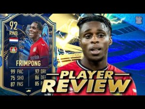 92 TEAM OF THE SEASON FRIMPONG PLAYER REVIEW! - FIFA 23 Ultimate Team