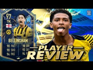 97 TEAM OF THE SEASON BELLINGHAM PLAYER REVIEW! - FIFA 23 Ultimate Team