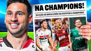 Coloquei a "SELEÇÃO do BRASILEIRÃO" na CHAMPIONS LEAGUE 🏆 │ FIFA Experimentos