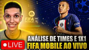 DOMINGOUUU🔴 ANALISE de TIMES, DICAS,MERCADO, 1x1 & MAIS🔥AO VIVO FIFA MOBILE 23