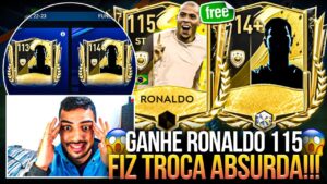 ELE CHEGOU! 😱 FIZ TROCA PRIME 115 GARANTIDO E... 🤯 | GANHE O RONALDO 115 GRÁTIS 🔥 - FIFA MOBILE 2023