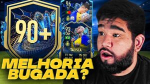 ESSA MELHORIA TA BUGADA!? | DME 90+ ICON, CR7 TOTS & TALISCA! - FIFA 23 UT