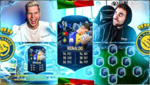 FIFA 23: C. RONALDO TOTS SQUAD BUILDER BATTLE 🔥🔥 vs Cenk!!