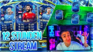 FIFA 23 LIVE: 12 STUNDEN STREAM ZUM PREMIER LEAGUE TOTS!!! 🔵⚡  WICHTIGSTE WEEKEND LEAGUE EVER! ⚽🍀