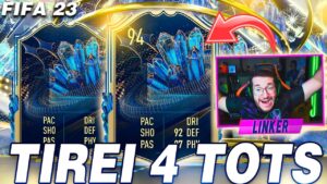 FIFA 23 | 🏆 TIREI 5 TOTS DA PREMIER LEAGUE!! - RUMO AO TOPO ( PRIMEIRO DONO ) #95 || LINKER ||