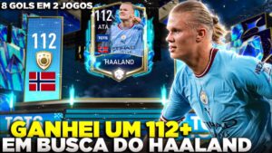 GANHEI UM 112+!😱🔥 ABRINDO PACKS EM BUSCA DO HAALAND | FIFA MOBILE 23