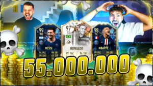 KOMPLETTER BRUCH ☠ 55 Mio Squad Builder Battle bringt Hass in FIFA 23 😱 Proownez vs Wakez