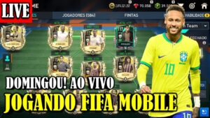 LIVE ON!🔥 DOMINGOU NO FIFA MOBILE 23! 😱 JOGANDO 1X1, ANÁLISE DE TIME DE INSCRITOS E MUITO MAIS!