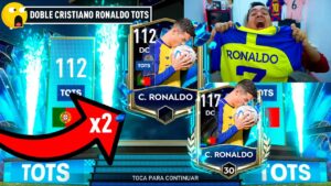 🐐🐐 ME SALE DOBLE CRISTIANO RONALDO TOTS en ESTE PACK OPENING HISTORICO de FIFA MOBILE *Justicia*