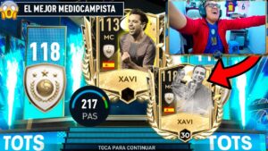 ME SALE XAVI ICONO SUPER PRIME en ESTE PACK OPENING del FIFA MOBILE *Me estoy Pasando el Juego*