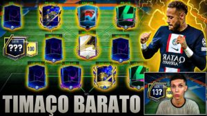 QUE TIMAÇO ABSURDO🔥 COMO MONTAR O MELHOR TIME BARATO & BUGADO DO FIFA MOBILE 23😱