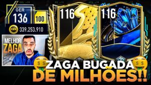 SLC! 😱 MONTEI ZAGA MAIS BUGADA DO FIFINHA 🔥 | GASTEI 180 MILHÕES DE COINS 🤑 - FIFA MOBILE 2023