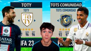 TOTY vs TOTS DE LA COMUNIDAD en FIFA!