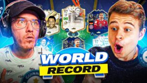 WORLD RECORD DRAFT SUR FIFA 23 vs SOUEN !