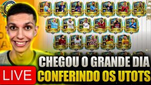 CHEGOOOOU O GRANDE DIA dos UTOTS🔥 QUAIS UTOTS VOCÊ VAI PEGAR?🤩 AO VIVO FIFA MOBILE 23