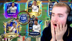 🤑COMPREI A CONTA DO VINI JUNIOR🤑 VOU SORTEAR ESSE TIME NO FIFA MOBILE 23