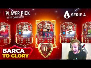 COOO?! 😱 NAGRODY za NAJLEPSZE FUT CHAMPIONS na TOTS SERIE A! | FIFA 23 - Barca to Glory [#30]