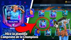 🥇CREE AL CAMPEON DE LA CHAMPIONS LEAGUE EN FIFA MOBILE 23!! - FULL MANCHESTER CITY ESPECIAL!!