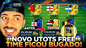 EA DÁ UTOTS DE GRAÇA! 😱 QUEM EU PEGUEI? TIME FICOU BUGADO DEMAIS 🔥 | NOVELA DO BOSS - FIFA MOBILE 23