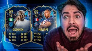 ELE APARECEU! MBAPPE TOTS VEIO JUNTO COM TOTS DOS ITALIANOS!!! FUT DRAFT FIFA 23