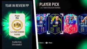 FIFA 23 25 x 1 of 4 Year in Review Player Pick Packs