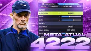 FIFA 23 - MELHOR TÁTICA META 4-2-2-2 ATUALIZADA ULTIMATE TEAM!