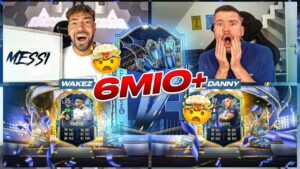 FIFA 23: RANDOM 6 MIO COINS „PACK“ Squad Builder Battle 🔥🔥 Prooownez vs Wakez !!
