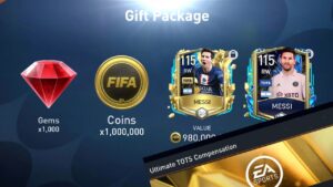 FINALLY FREE GIFT PACK UTOTS COMPENSATION FIFA MOBILE 23 || EVERY ONE GET 114 OVR UTOTS FREE