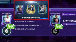 FLASHBACK LUCAS MOURA EXCHANGE FOR FREE! UTOTS COMPENSATION IN FIFA MOBILE 23!