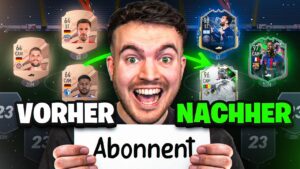 ICH ÜBERNEHME den FIFA ACCOUNT eines ABONNENTEN und kaufe sein DREAM TEAM 🥼🧐🧪
