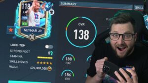 Max Rated TOTS Neymar is the Best LW in FIFA Mobile! He Might Even Be The Best Card Ever in FIFA!