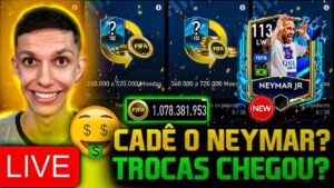 🔴NEYMAR 113 & TROCAS DOS MILHÕES CHEGANDO?🤑 ANALISE de TIMES & MAIS🔥AO VIVO FIFA MOBILE 23